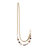 Furry Beaded Phone Strap Long Crossbody Neck Anti-Loss Chain