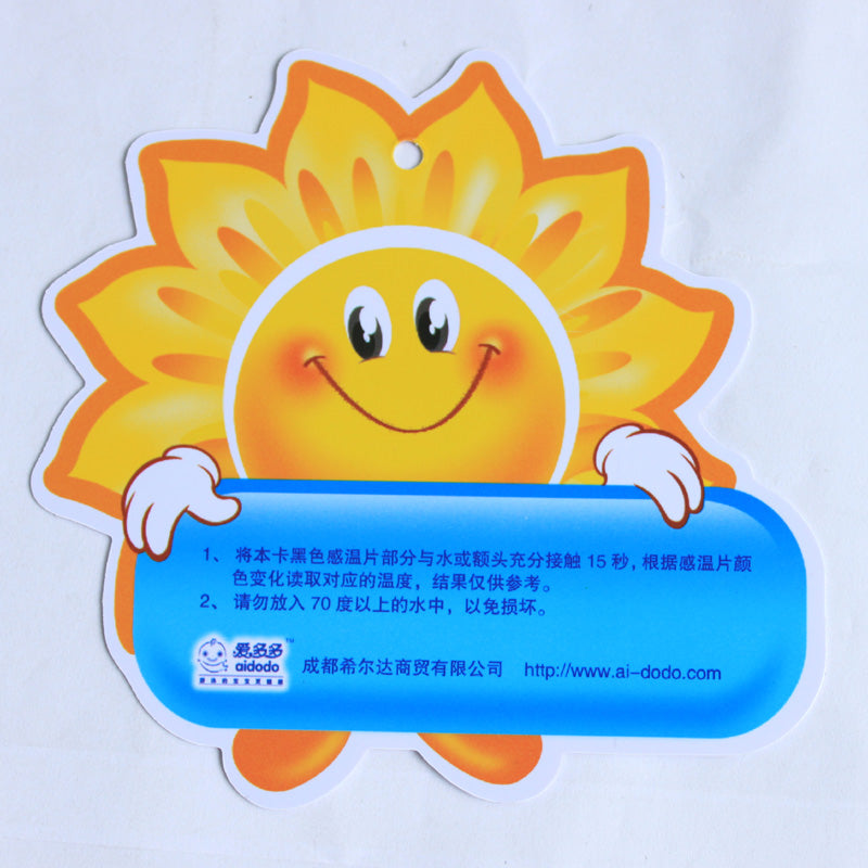 Baby Water Temperature Card