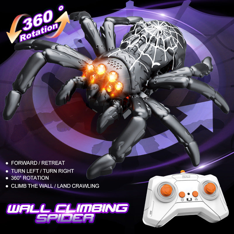 Remote Control Wall Climbing Spider Toy
