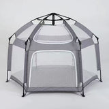 Folding no-installation children's tent