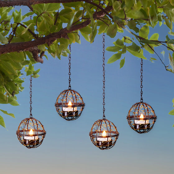 Solar Powered Iron Garden Lights Outdoor & Pond Lighting product image 3