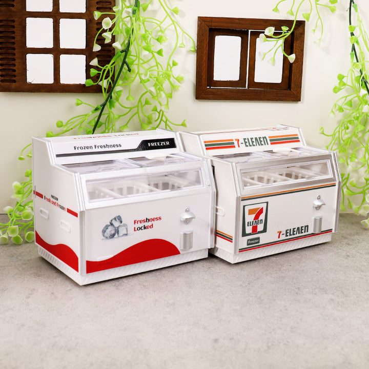 Magnetic refrigerator stick horizontal simulation freezer