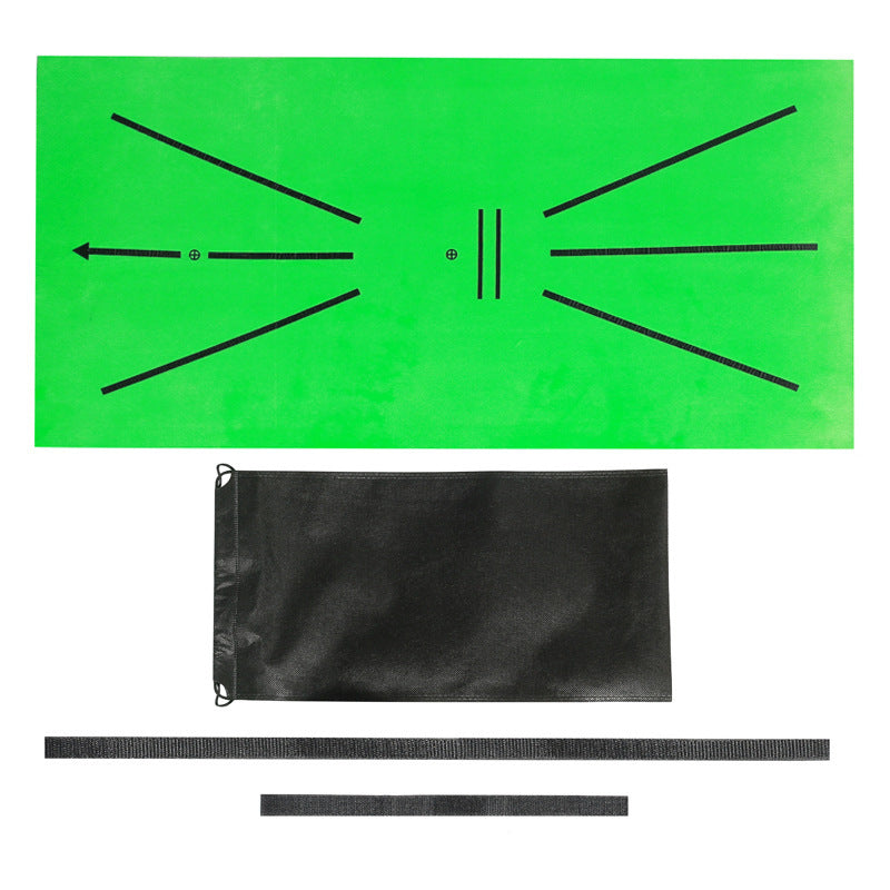 Golf Swing Training Mat with Trajectory Detection