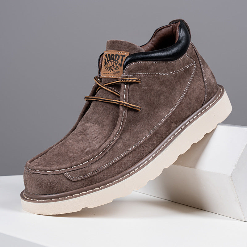 Mens Pigskin Casual Boots
