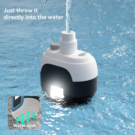 Portable Outdoor Shower with LED Light and Booster Pump Camping Furniture & Gear product image 4