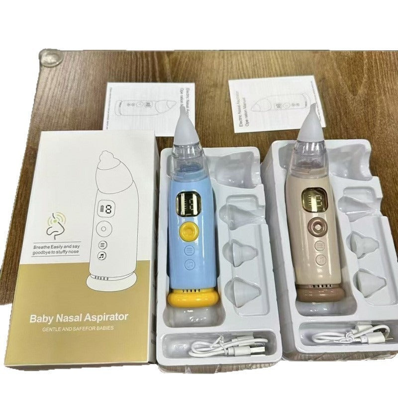 Electric baby nasal aspirator with silicone tips, photo 3