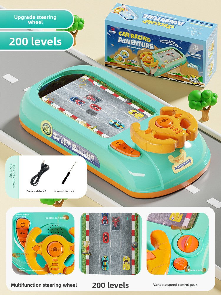 Childrens Racing Adventure Game Console