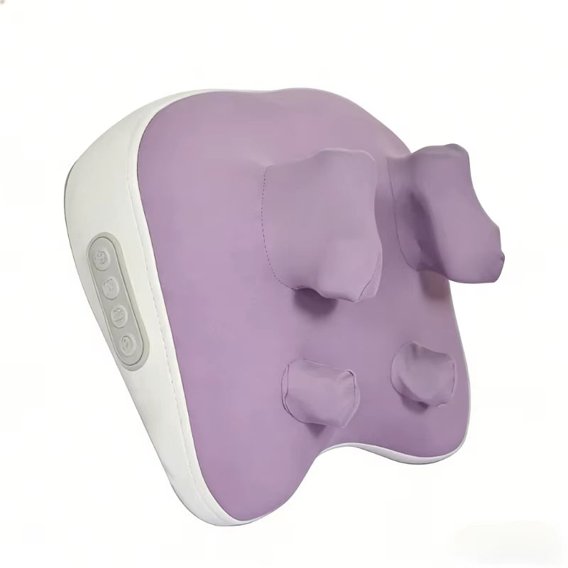 Multi Functional Neck and Shoulder Massager Household Neck and Back Kneading Tool with Multiple Adjustable Hot Compress Massage