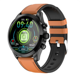 Fitness smart watch heart rate tracking screen