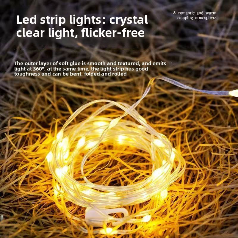 Waterproof USB Camping String Lights