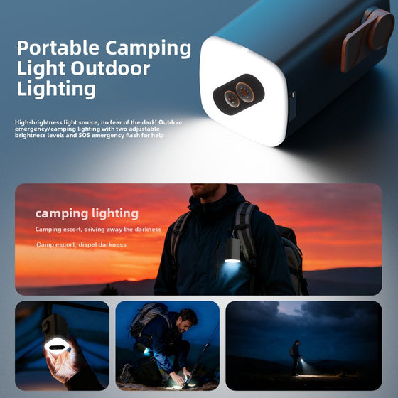 Portable Electric Air Pump with LED Light Electronic & Mechanical product image 4
