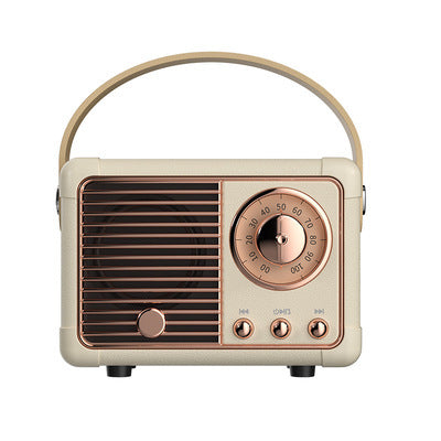Retro Bluetooth Speaker with USB TF Card Support