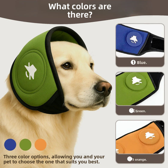 Pet Calming Earmuffs Noise Reduction Swimming Waterproof product image 2