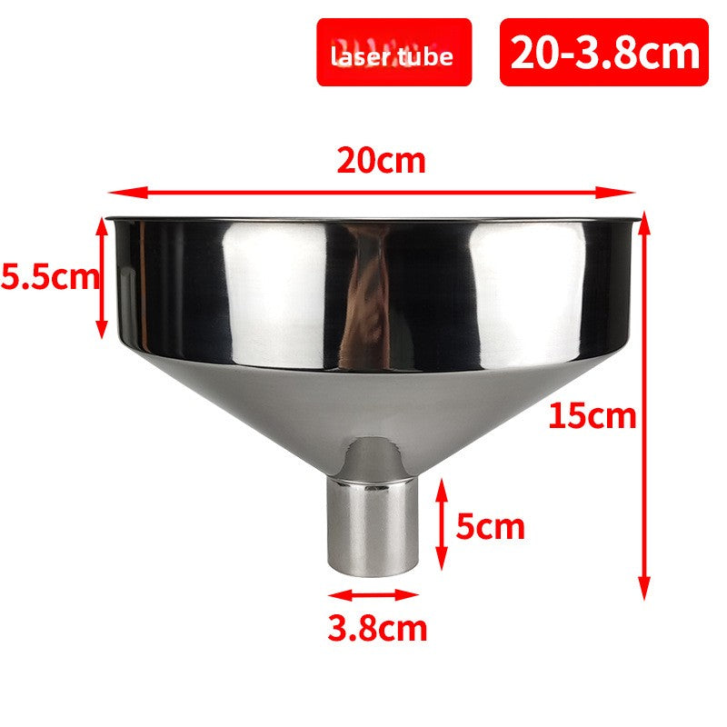 Wide Mouth Funnel for Kitchen Oil and Liquid Transfer