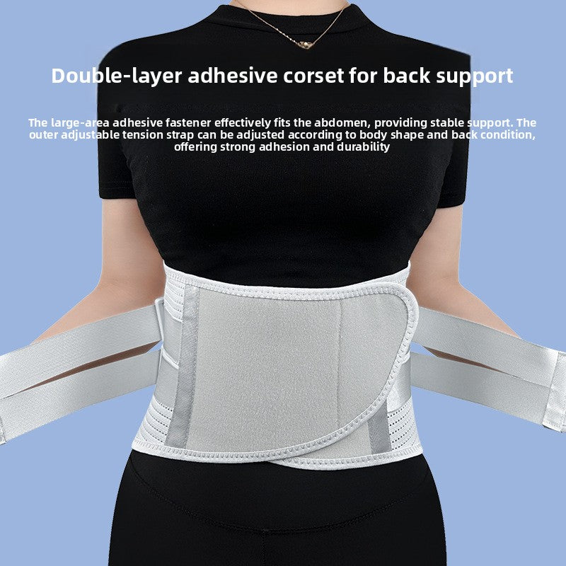 Lumbar Support Belt with Steel Plates