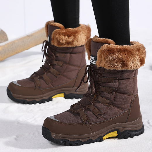 Fleece Lined Winter Snow Boots
