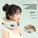 Rechargeable Heating Vibration Massage Pillow