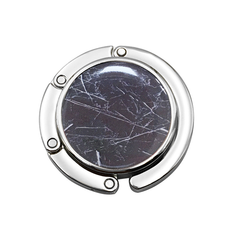 Creative Round Metal Folding Handbag Hook