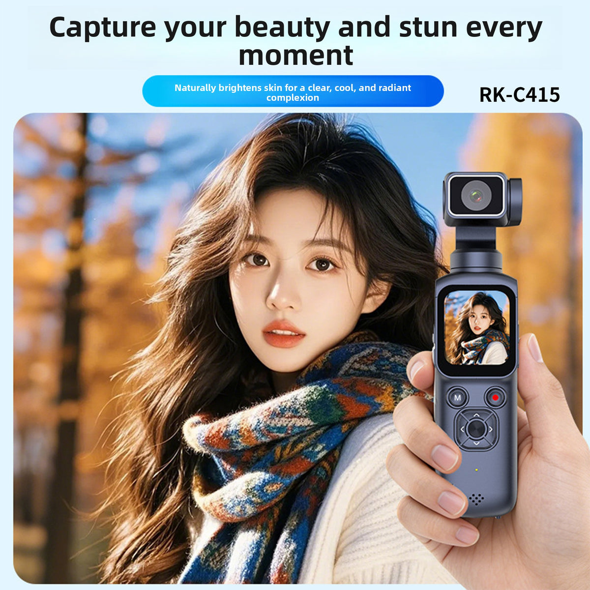 Handheld Gimbal Action Camera