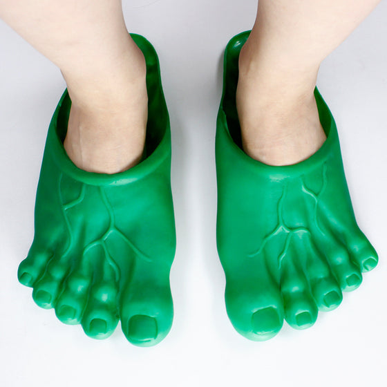 Halloween Bigfoot costume slippers, photo 4