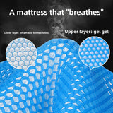 Folding soft gel mattress
