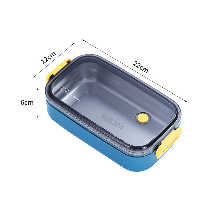 304 Stainless Steel Large Capacity Microwave Safe Lunch Box Insulated Food Container