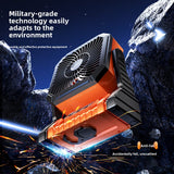 Portable Camping Fan with Light and Power Bank