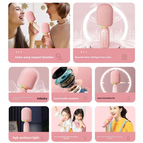 Wireless Bluetooth Karaoke Microphone Speaker product image 3