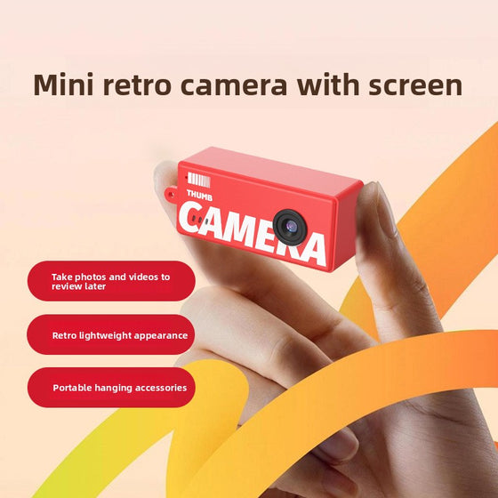 Mini Thumb Size Video Camera with IPS Screen Camera & Photography product image 3