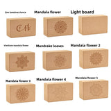 Customizable Natural Cork Yoga Block High-Density Non-Shedding