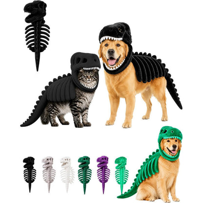 Plush Dinosaur Skeleton Costume