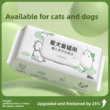 Pet Wet Wipes for Cats and Dogs