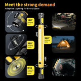 Multifunctional Magnetic LED Work Light with Hook