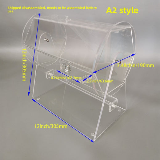 Acrylic Transparent Lottery Drum
