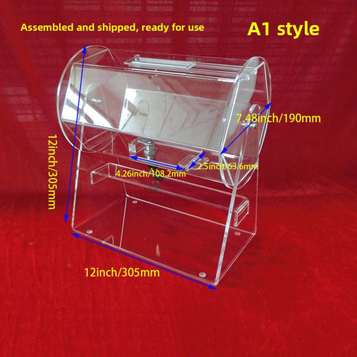 Acrylic Transparent Lottery Drum