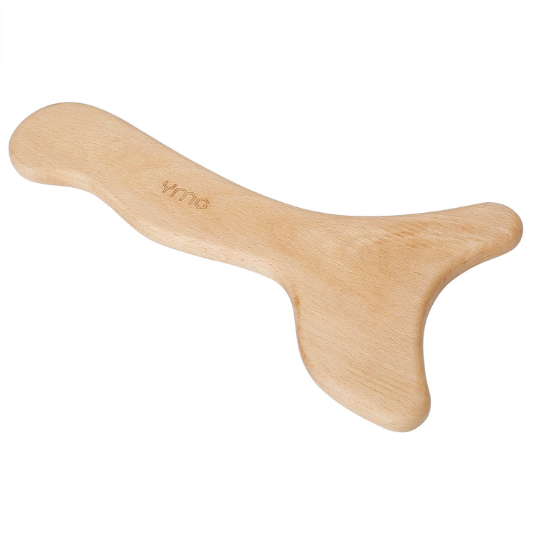 Wood therapy tool used on the arm