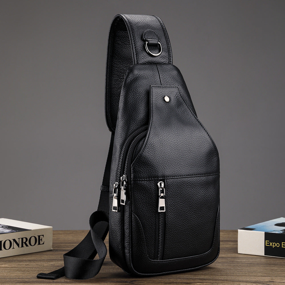 Genuine Leather Crossbody Bag