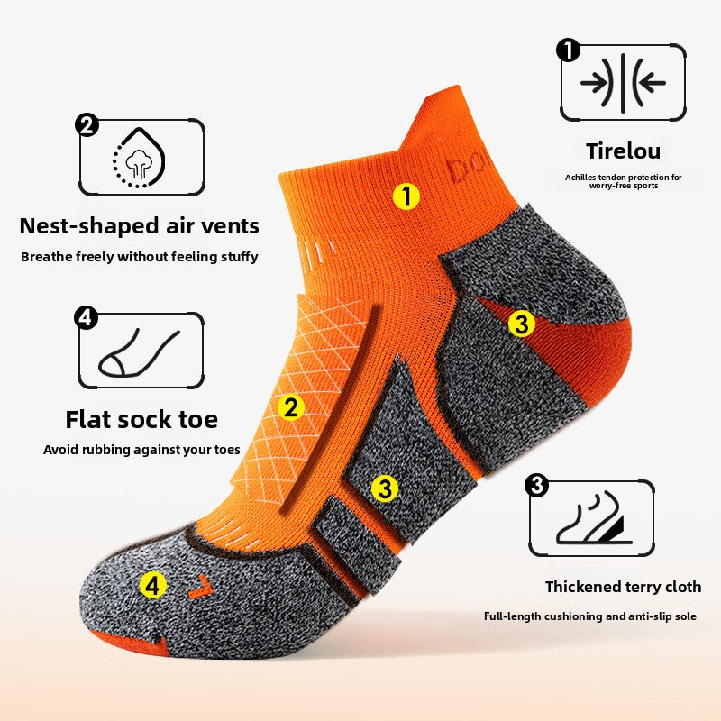 Men's and Women's Quick-Dry Thick Running Socks