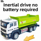 Alloy Engineering Vehicle Inertia Toy Cars