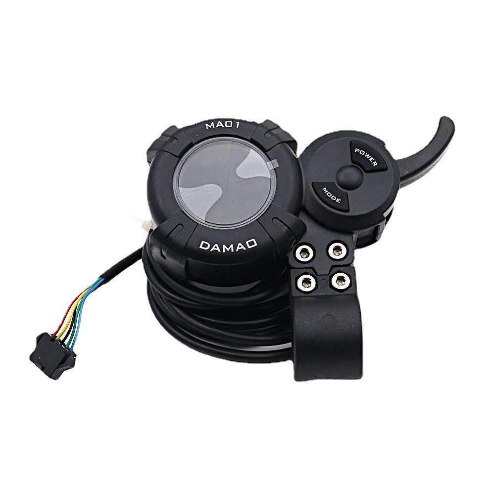 72V 50A Dual Drive Controller with LCD Display for Electric Scooter