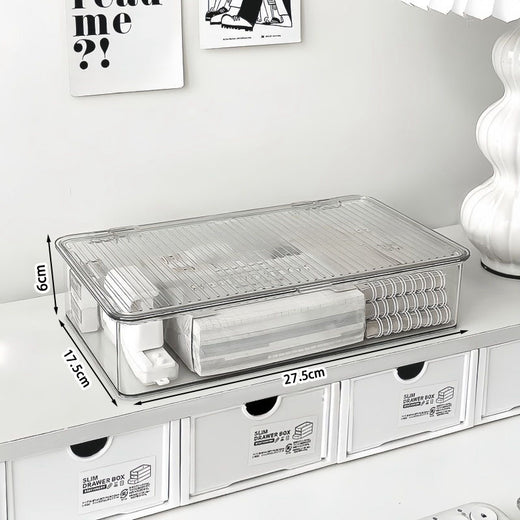 Acrylic Desktop Storage Box with Flip Lid product image 4