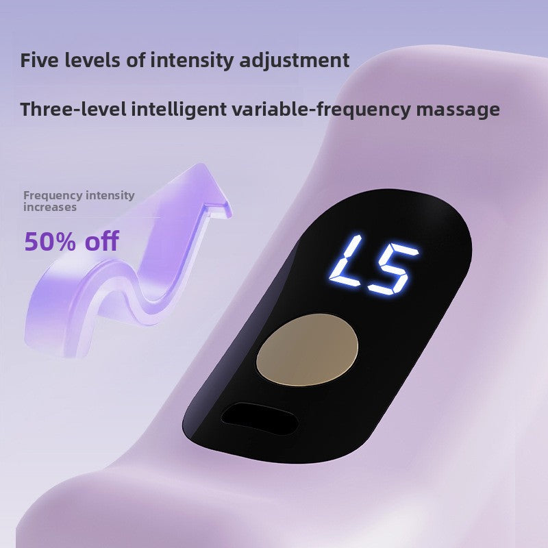 Rechargeable Vibrating Massage Ring with Heat
