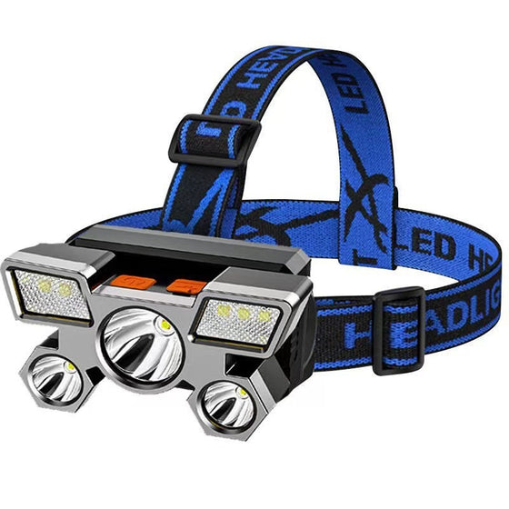 USB Rechargeable LED Headlamp for Outdoor Activities Outdoor Lighting & Tools product image 4