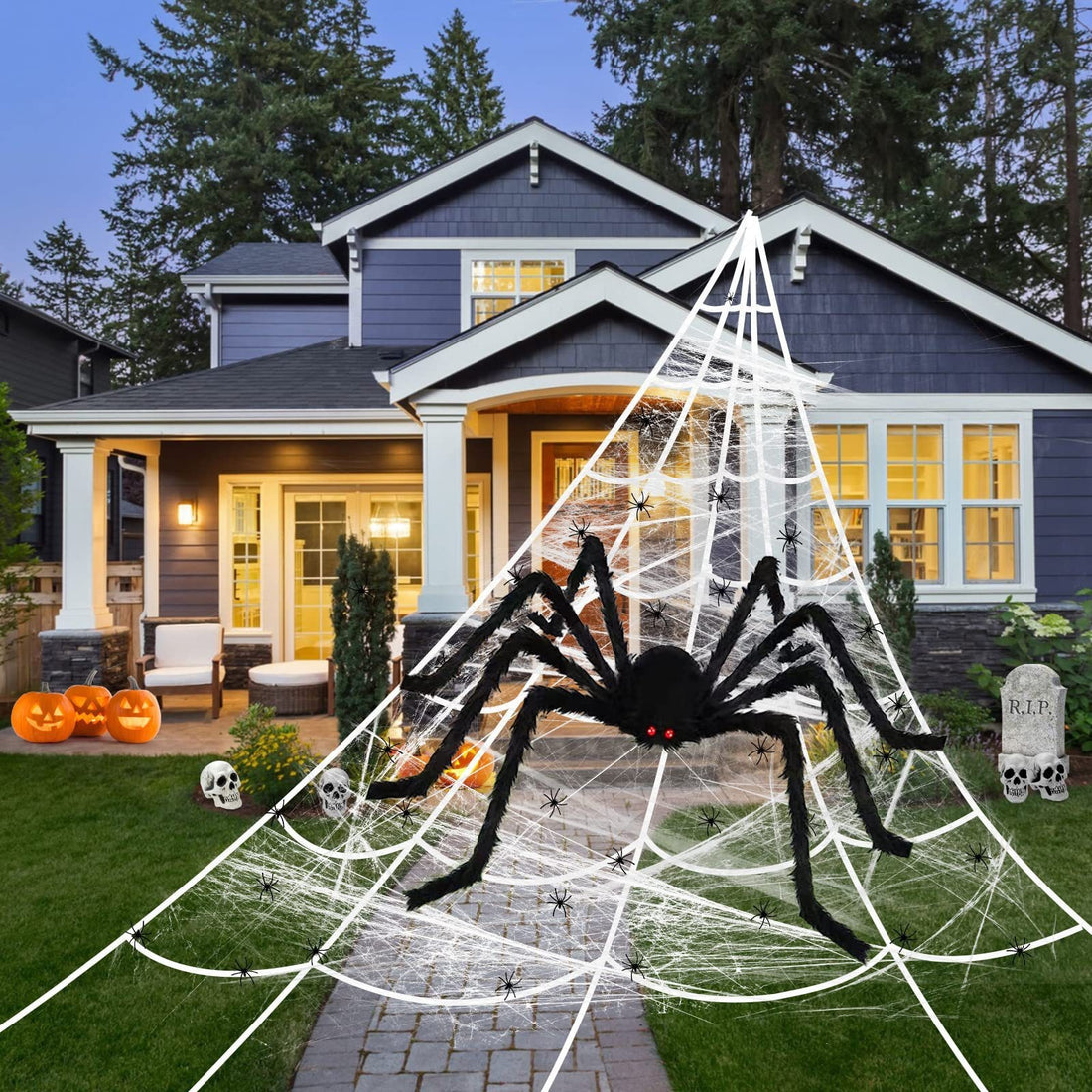 Halloween decoration spider