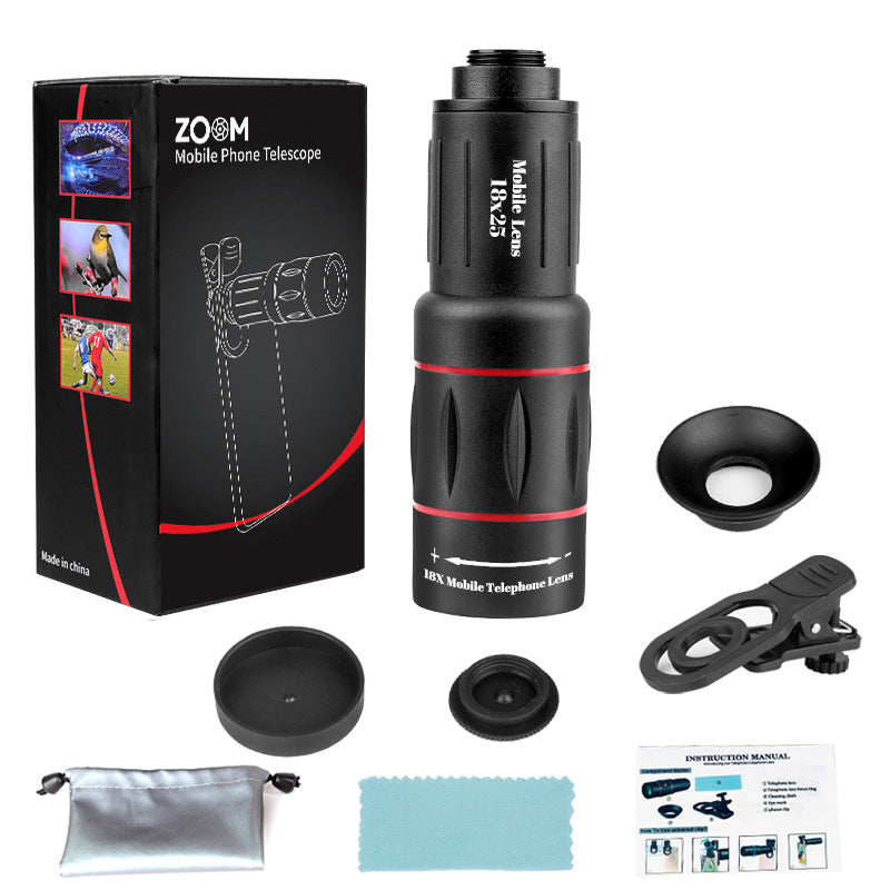 Mobile Phone Telephoto Lens Monocular Telescope