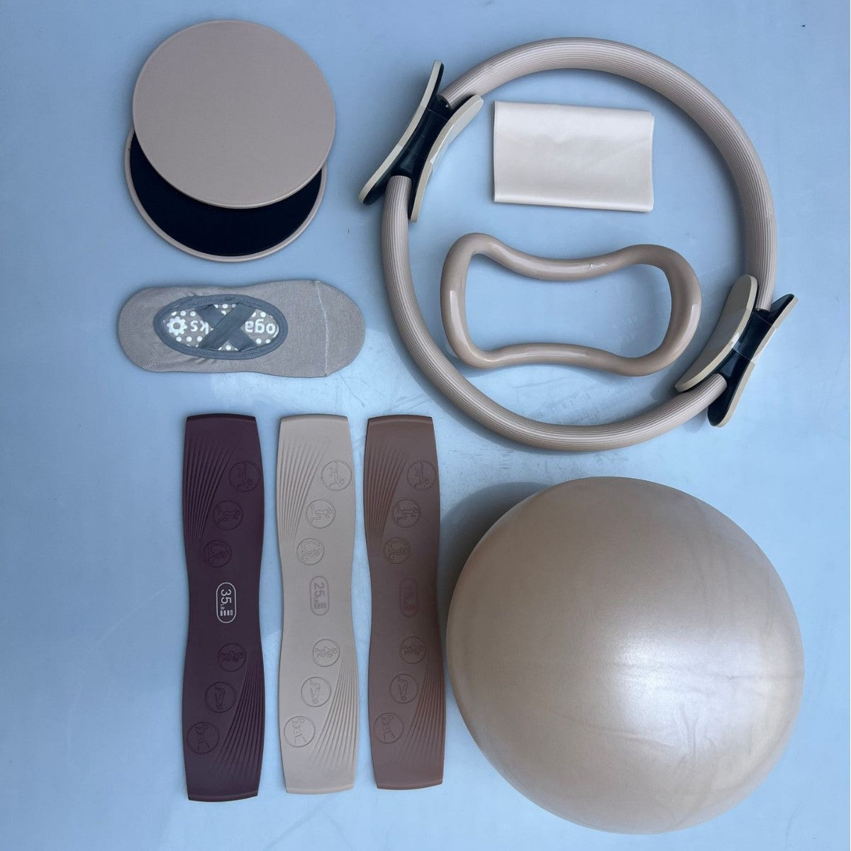 Pilates Yoga Fitness Combo Set