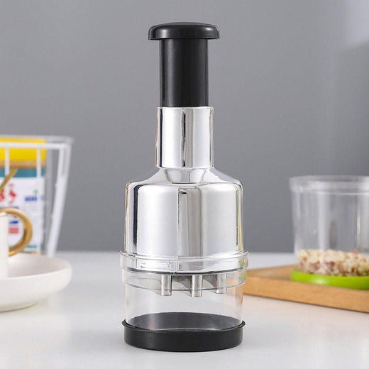 Multi-functional garlic press
