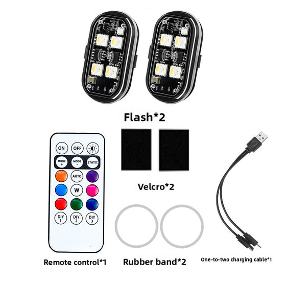 Wireless remote control aircraft lights product image 5