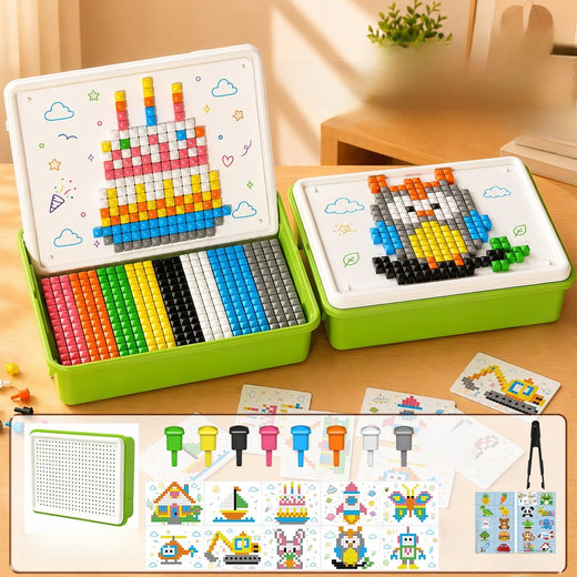 3D Mushroom Nail Puzzle Educational Building Toy product image 5