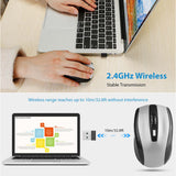2.4G Wireless Gaming Mouse with Adjustable DPI Buttons